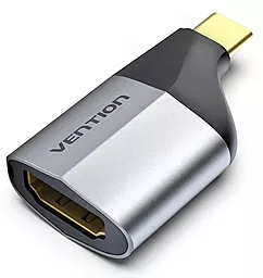 Видео переходник (адаптер) Vention USB Type-C - HDMI v2.0 4k 60hz gray (TCAH0)