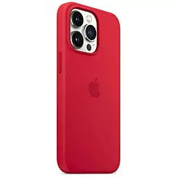 Чехол Silicone Case Full with MagSafe and SplashScreen для Apple iPhone 13 Pro Red - миниатюра 2 Чехол Silicone Case Full with MagSafe and SplashScreen для Apple iPhone 13 Pro Red - миниатюра 2