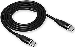 USB PD Кабель Walker C735 65W USB Type-C - Type-C Cable black - мініатюра 3