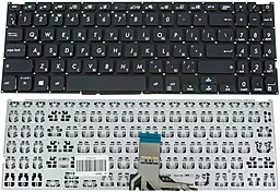 Клавиатура для ноутбука Asus X509 series без рамки Black