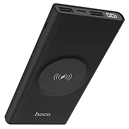 Повербанк Hoco J37 Wisdom Wireless 10000 mAh Black - мініатюра 2