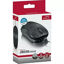 Компьютерная мышка Speedlink Jixster USB (SL-610010-BK) Black - миниатюра 3 Компьютерная мышка Speedlink Jixster USB (SL-610010-BK) Black - миниатюра 3