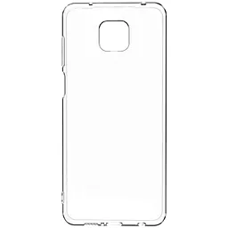Чехол Silicone Case WS для Xiaomi Redmi Note 9 Pro, Note 9S, Note 9 Pro Max, Note 10 Lite, M2 Pro Transparent