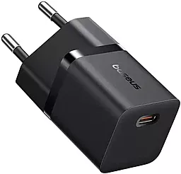 Сетевое зарядное устройство Baseus GaN5 Mini 25w PD USB-C fast charger black (P10110909113-00) - фото Сетевое зарядное устройство Baseus GaN5 Mini 25w PD USB-C fast charger black (P10110909113-00)