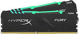 Оперативная память HyperX 32GB (2x16GB) DDR4 3000MHz Fury RGB (HX430C15FB3AK2/32) - миниатюра 2