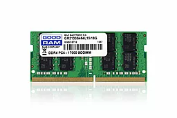 Оперативна пам'ять для ноутбука GooDRam SO-DIMM 16GB DDR4 (GR2666S464L19/16G)