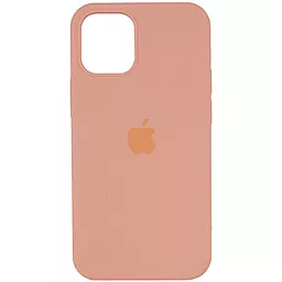 Чехол Silicone Case Full для Apple iPhone 13 Grapefruit