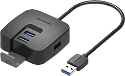 USB хаб Vention 4-in-1 black (CHBBF)