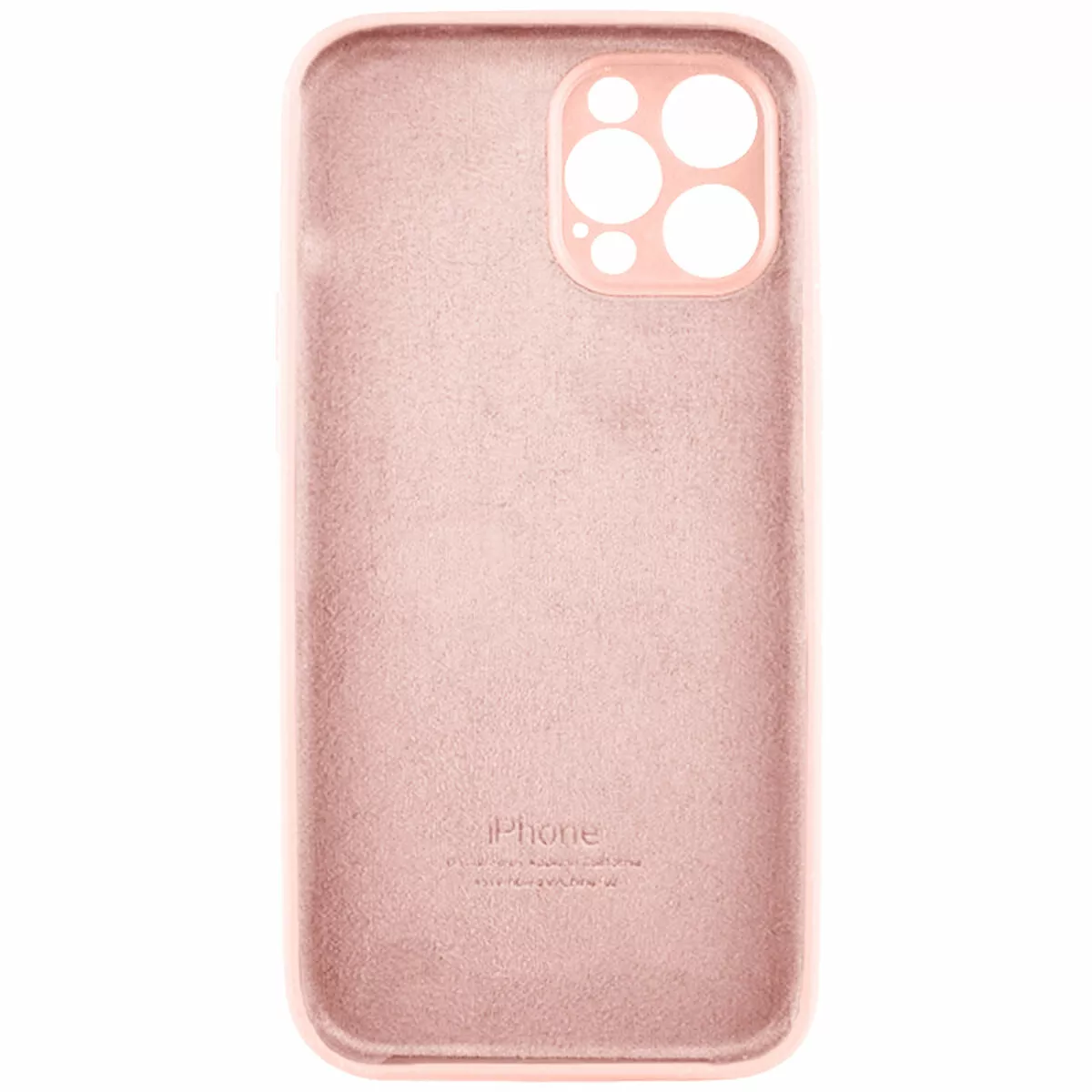 Чехол Silicone Case Full Camera для Apple iPhone 12 Pro Max Grapefruit - фото 2