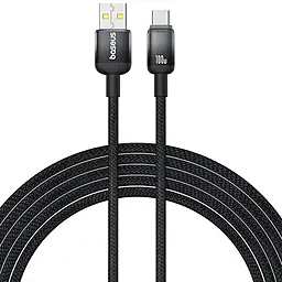 Кабель Baseus Discolor Series USB-A - Type-C 100w 5a 2м cable Black (P10374903111-01) - фото Кабель Baseus Discolor Series USB-A - Type-C 100w 5a 2м cable Black (P10374903111-01)