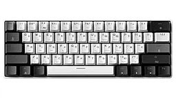 Клавиатура GamePro Genesis Infinity MK130BW Outemu Red Switches White - фото Клавиатура GamePro Genesis Infinity MK130BW Outemu Red Switches White