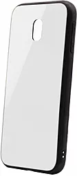 Чехол Intaleo Real Glass Samsung J330 Galaxy J3 2017 White (1283126484049)