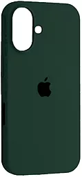 {"ru": "Чехол", "uk": "Чохол"} Silicone Case Full для Apple iPhone 16 Plus Cyprus Green