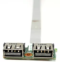 Универсальный разъем для ноутбука USB 2.0 (2 шт) на плате №13 - фото Универсальный разъем для ноутбука USB 2.0 (2 шт) на плате №13