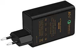 Сетевое зарядное устройство с быстрой зарядкой KFD Quick Charge 2.0 Black (Q19-5/6.8) (246040)
