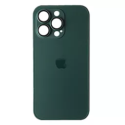 Чохол AG Glass with MagSafe для Apple iPhone 12 Pro Max Cangling green