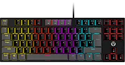 Клавиатура Fantech ATOM MK876 Red Switch Black (MK876B)