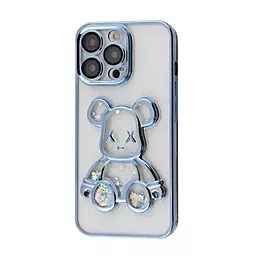 Чохол Shining Bear Case для Apple iPhone 13 Pro Max Sierra Blue - фото Чохол Shining Bear Case для Apple iPhone 13 Pro Max Sierra Blue