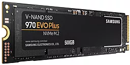 Накопичувач SSD Samsung 970 EVO PLUS 500 GB M.2 2280 (MZ-V7S500BW) - мініатюра 2