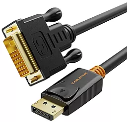 Відеокабель DisplayPort - DVI 1080p 60hz 1.8m black (CD34K) Cabletime - фото Відеокабель DisplayPort - DVI 1080p 60hz 1.8m black (CD34K) Cabletime