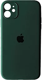 Чехол Silicone Case Full Camera для Apple iPhone 12 Mini Cyprus Green