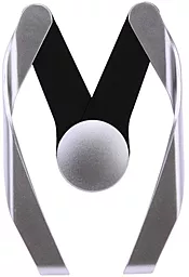 Держатель Rock AutoBot M vent car holder Resin Silver - фото Держатель Rock AutoBot M vent car holder Resin Silver