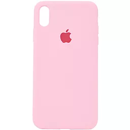 {"ru": "Чехол", "uk": "Чохол"} Silicone Case Full для Apple iPhone XS Max Light Pink