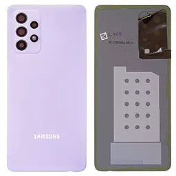 Задня кришка корпусу Samsung Galaxy A52s A528 5G зі склом камери  Awesome Purple