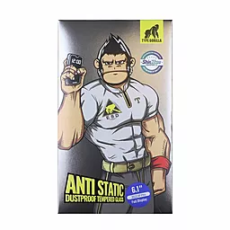 Защитное стекло Type Gorilla HD Anti-Static PTJ1 для Apple iPhone 14 Pro Black - фото Защитное стекло Type Gorilla HD Anti-Static PTJ1 для Apple iPhone 14 Pro Black