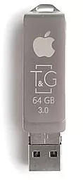 Флешка T&G 004 Metal Series 64GB USB 3.0 Lightning (TG004IOS-64G3)