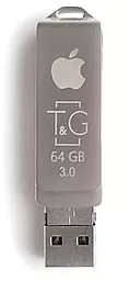 Флешка T&G 004 Metal Series 64GB USB 3.0 Lightning (TG004IOS-64G3) - фото Флешка T&G 004 Metal Series 64GB USB 3.0 Lightning (TG004IOS-64G3)