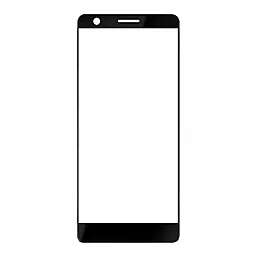 Корпусне скло дисплея Nokia 3.1 Dual Sim (TA-1057, TA-1063) Black - фото Корпусне скло дисплея Nokia 3.1 Dual Sim (TA-1057, TA-1063) Black
