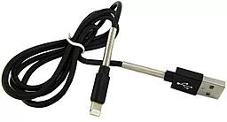 Кабель Walker C720 USB-A - Lightning 12w 2.4a 2м cable Black - фото Кабель Walker C720 USB-A - Lightning 12w 2.4a 2м cable Black