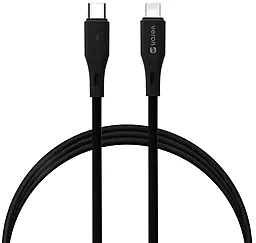 Кабель Veron CL-X82 USB Type-C - Lightning 27w 3a 1м PD сable Black - фото Кабель Veron CL-X82 USB Type-C - Lightning 27w 3a 1м PD сable Black