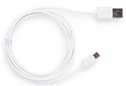 USB Кабель Vinga Rainbow M 10w 2.1a micro USB cable white (CUM0100WH) - мініатюра 3