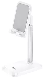 Настільний тримач Hoco PH27 Soaring Metal Desktop White - фото Настільний тримач Hoco PH27 Soaring Metal Desktop White
