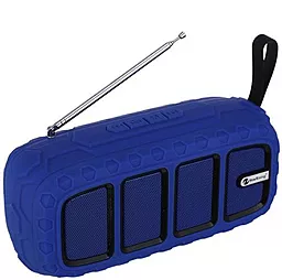 Колонки акустичні NewRixing NR5018FM Black/Blue - фото Колонки акустичні NewRixing NR5018FM Black/Blue
