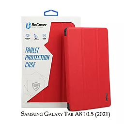 Чехол для планшета BeCover Smart Case для Samsung Galaxy Tab A8 10.5 (2021) Red (707267) - фото Чехол для планшета BeCover Smart Case для Samsung Galaxy Tab A8 10.5 (2021) Red (707267)