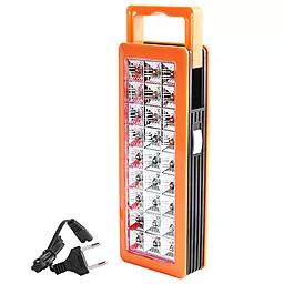 Ліхтарик акумуляторний Yajia YJ-6818B 27LED - фото Ліхтарик акумуляторний Yajia YJ-6818B 27LED