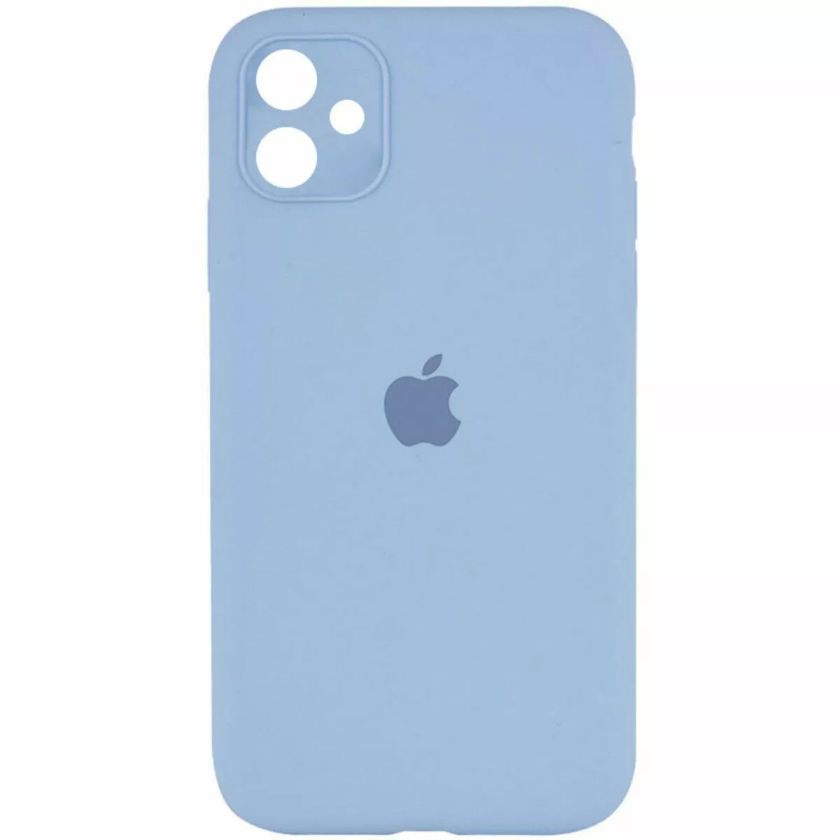 Чохол Silicone Case Full Camera для Apple iPhone 12  Cornflower - фото 1