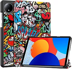 Чехол для планшета BeCover Smart Case для Xiaomi Redmi Pad SE 8.7" Graffiti (711913) - фото Чехол для планшета BeCover Smart Case для Xiaomi Redmi Pad SE 8.7" Graffiti (711913)
