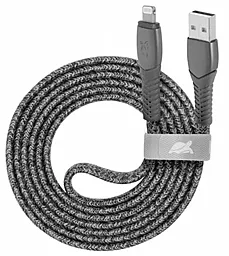 Кабель USB RivaCase PS6108 GR12 3a 1.2m Lighting cable gray
