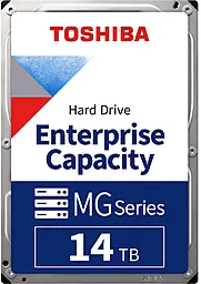 Жесткий диск Toshiba MG09 14TB 7200RPM 512MB 3.5" SATA III (MG09ACA14TE)
