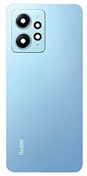 Задня кришка корпусу Xiaomi Redmi Note 12 4G зі склом камери Original Ice Blue