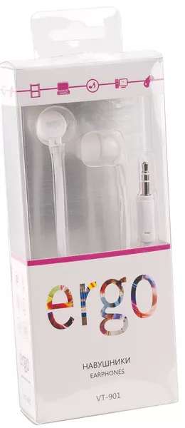 Наушники Ergo VT-901 White - фото 2