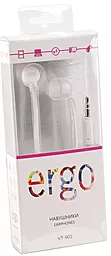 Наушники Ergo VT-901 White - миниатюра 2 Наушники Ergo VT-901 White - миниатюра 2