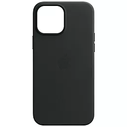 Чехол Apple Leather Case with MagSafe for Apple iPhone 13 Black