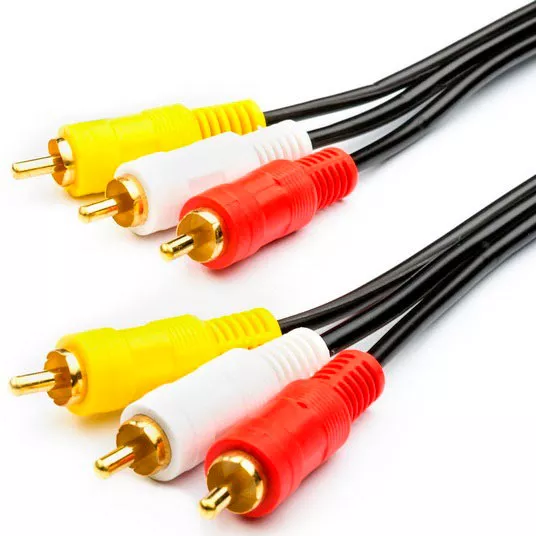 Видеокабель 3RCA to 3RCA 3.0m, 7.5m Atcom (13275) Atcom - фото 3