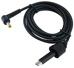 Кабель для зарядки ноутбука ArmorStandart 18V 19V 20V 65W USB Type-C - DC 5.5x2.5mm cable black (ARM79417) - фото Кабель для зарядки ноутбука ArmorStandart 18V 19V 20V 65W USB Type-C - DC 5.5x2.5mm cable black (ARM79417)