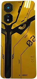 Задняя крышка корпуса ZTE Nubia Neo 2 со стеклом камеры, Original Sunfire Yellow - фото Задняя крышка корпуса ZTE Nubia Neo 2 со стеклом камеры, Original Sunfire Yellow